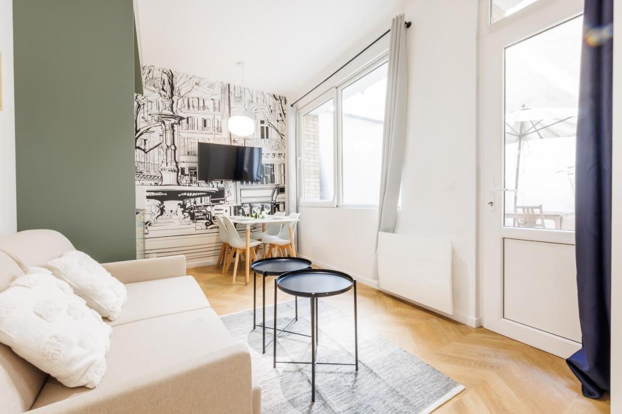 Appartement Moderne 1Br-4P - Guy Moquet パリ エクステリア 写真